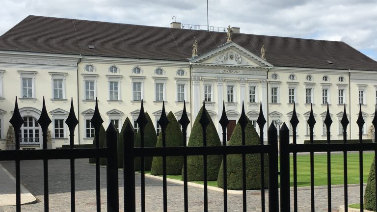 Schloss Bellvue in Berlin Sitz der Bundespräsidentin